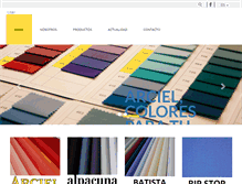 Tablet Screenshot of inta-textil.com